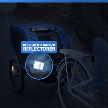Afbeelding in Gallery-weergave laden, Fietskar opvouwbaar blauw tot 40kg