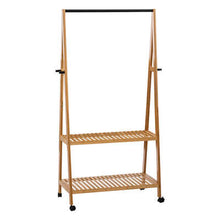Afbeelding in Gallery-weergave laden, Kledingrek bamboe LAATSTE STUK