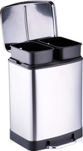 Afbeelding in Gallery-weergave laden, Pedaalemmer 2x12l soft close inox