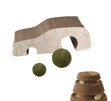 Afbeelding in Gallery-weergave laden, Krab karton kattenspeelgoed 2 in 1