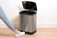 Afbeelding in Gallery-weergave laden, Pedaalemmer 2x12l soft close inox
