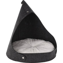 Afbeelding in Gallery-weergave laden, Kattenmand 50x55cm grijs of zwart