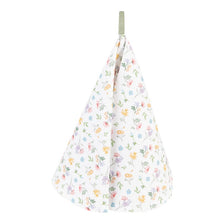 Afbeelding in Gallery-weergave laden, Theedoek rond D80 katoen bloemen