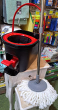 Afbeelding in Gallery-weergave laden, Draaiende mop dweil set met wring pedaalsysteem