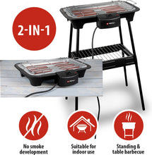 Afbeelding in Gallery-weergave laden, Elektrische barbecue 2 in 1