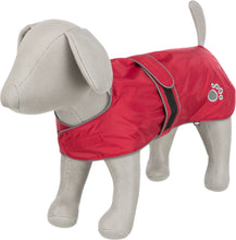 Afbeelding in Gallery-weergave laden, Hondenjasje rood met fleece TOT EINDE VOORRAAD