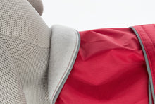 Afbeelding in Gallery-weergave laden, Hondenjasje rood met fleece TOT EINDE VOORRAAD