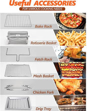 Afbeelding in Gallery-weergave laden, Hetelucht oven en friteuse 15L