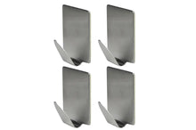 Afbeelding in Gallery-weergave laden, Kleefhaakjes inox 4stuks
