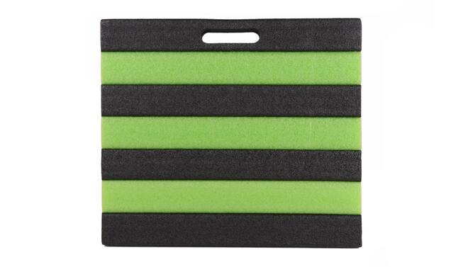 Kniematje groen/zwart