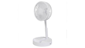 Tafel ventilator wit oplaadbaar