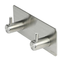 Afbeelding in Gallery-weergave laden, Kleefhaak dubbel inox
