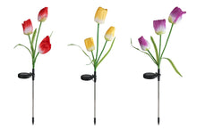 Afbeelding in Gallery-weergave laden, Solar tuinverlichting tulpen H79cm

