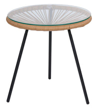 Afbeelding in Gallery-weergave laden, Tuintafel luxe D45cm H45cm glas

