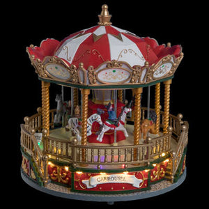 Kerst dorp kermis carrousel LAATSTE STUK