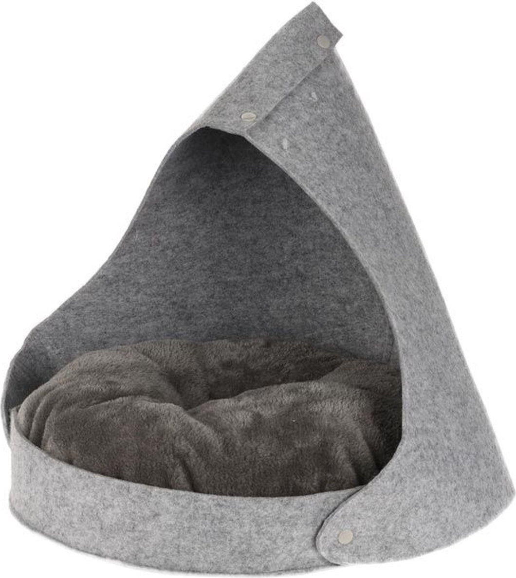 Kattenmand 50x55cm grijs of zwart