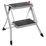 Trapladder metaal 2 treden