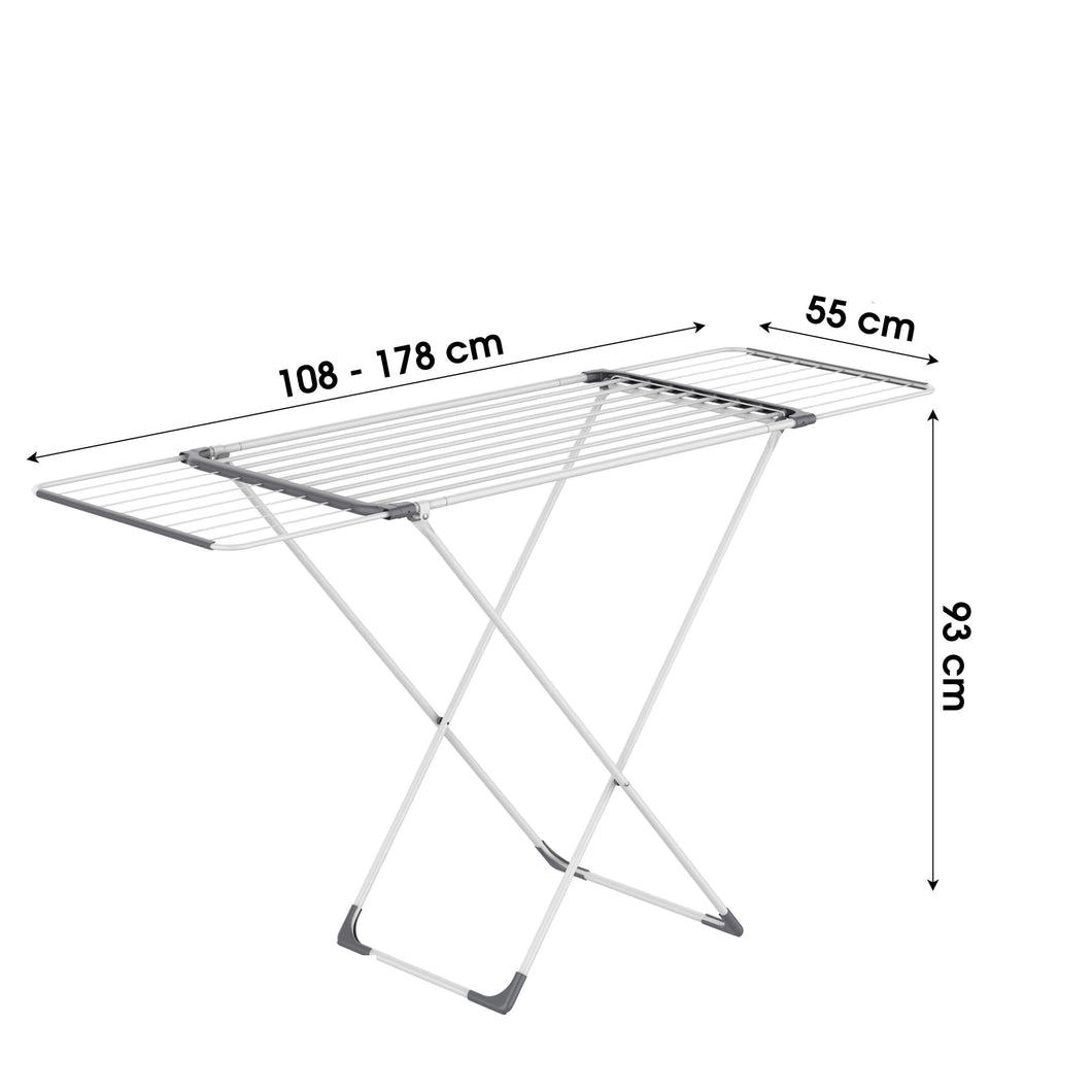 Droogrek 18 meter uitschuifbaar