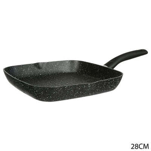 Grill pan zwart 28cm