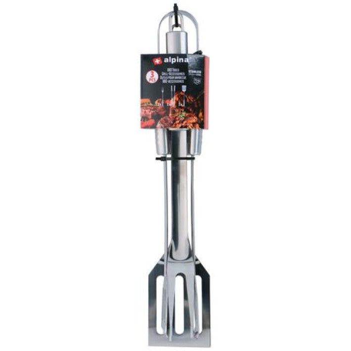 Barbecue gereedschap 3delig