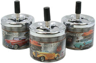 Asbak push oldtimer