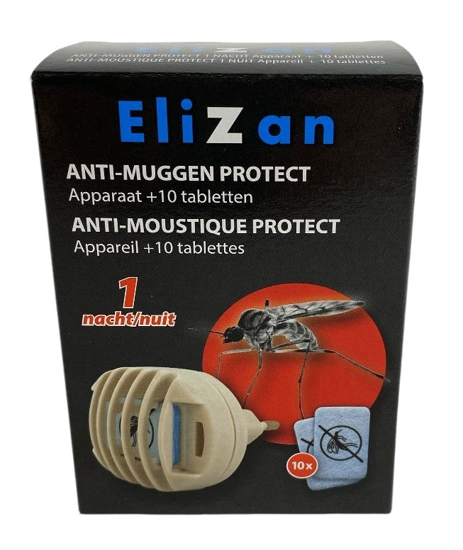 Anti mug apparaat tabletten 30 nachten Elizan