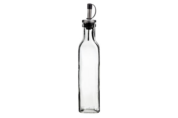 Olie/azijn fles glas 30cl