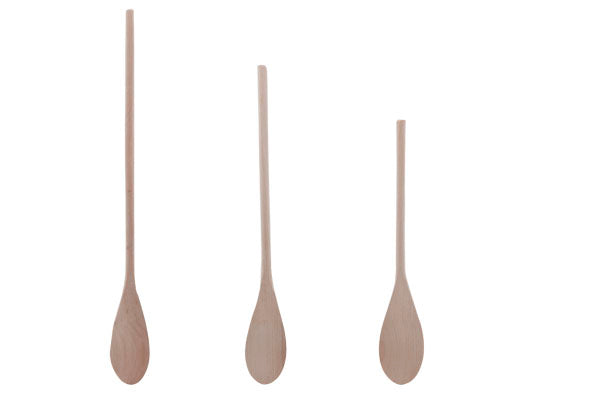 Houten lepels set 3