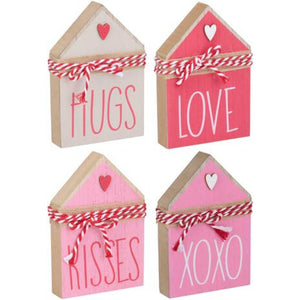 Houten deco Love