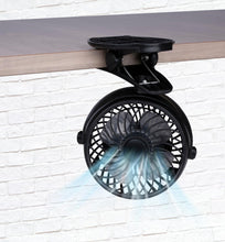 Afbeelding in Gallery-weergave laden, Ventilator met knijper oplaadbaar

