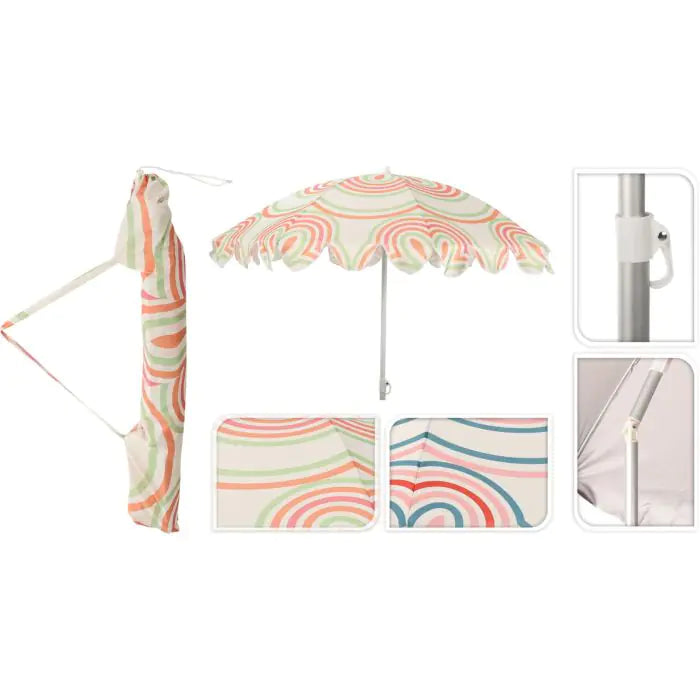 Parasol 1.6m knikbaar