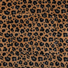 Afbeelding in Gallery-weergave laden, Luxe velours sherpa fleece hoodie leopard
