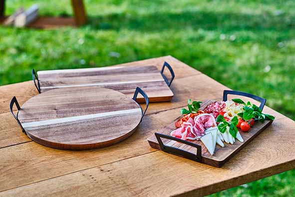 Tapas of serveerplanken acacia