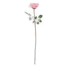 Afbeelding in Gallery-weergave laden, Kersttak Rozen roze blinkend 75cm
