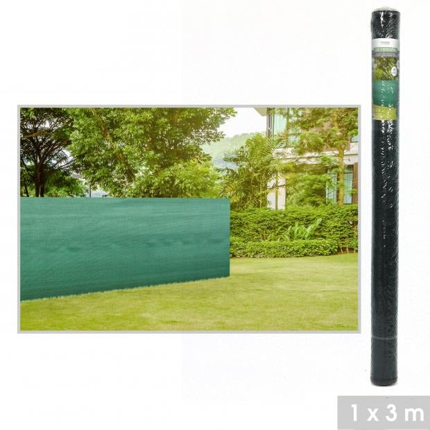 Polyester groene balkon terras omheining 1x3m