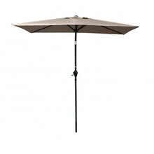 Afbeelding in Gallery-weergave laden, Parasol rechthoekig 135x210 met kniksysteem meerdere kleuren
