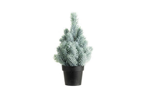 Kerstboom snowy groen H30cm