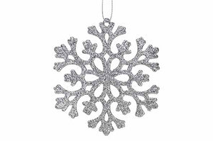 Hanger sneeuwvlok zilver