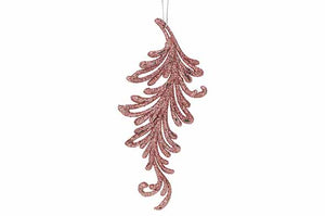 Hanger Leaf roze 16cm