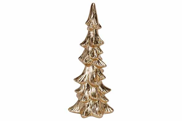 Figuur gouden kerstboom