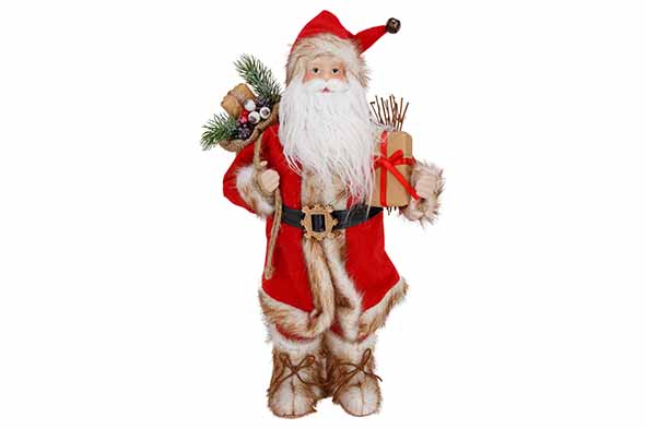 Kerstman rood H47cm