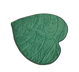 Dieren plaid deken velours luxe 120x110cm groen