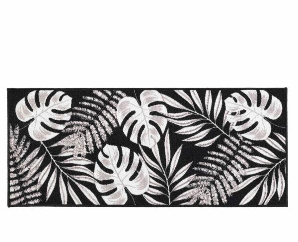 Tapijt 50x120cm Jungle Black