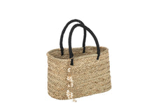 Afbeelding in Gallery-weergave laden, Boodschappentas jute naturel schelpen 48x46cm
