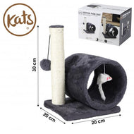 Kattentoren tunnel en krabpaal klein