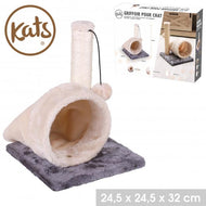 Kattentoren slaapplaats en krabpaal