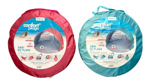 Strandtent pop up 3 kleuren