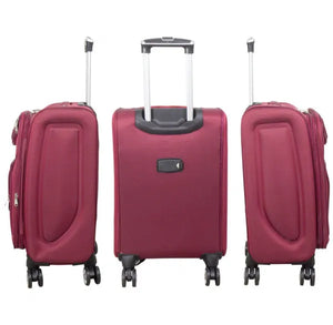 Koffer nylon rood