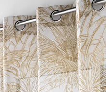 Afbeelding in Gallery-weergave laden, Gordijn Leaves beige 140x240cm PROMO 2 VOOR €35
