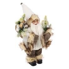 Afbeelding in Gallery-weergave laden, Kerstman Nordic witbruin H30cm
